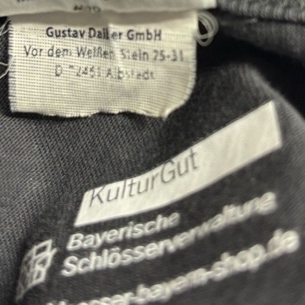 Neuschwanstein Castle Men's Slim V XL Shirt James & Nicholson Gray Graphic Tee - Picture 5 of 9